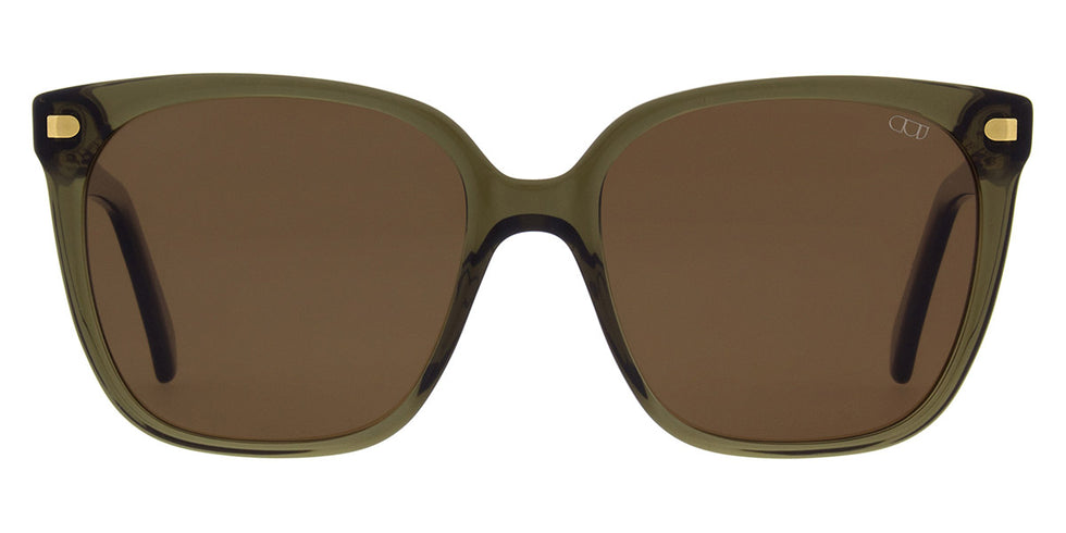 Andy Wolf® AWE04S Sun ANW AWE04S Sun 04 56 - Green/Gold Sunglasses