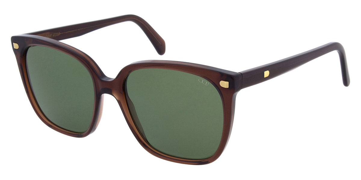 Andy Wolf® AWE04S Sun ANW AWE04S Sun 05 56 - Brown/Gold Sunglasses