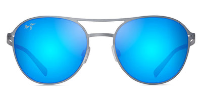 Maui Jim® Half Moon B890-03 - Dove Grey / Blue Hawaii Sunglasses