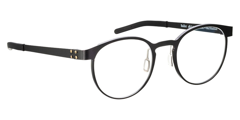 BLAC® BALDER BLAC BALDER BLACK 48 - Black / Black Eyeglasses
