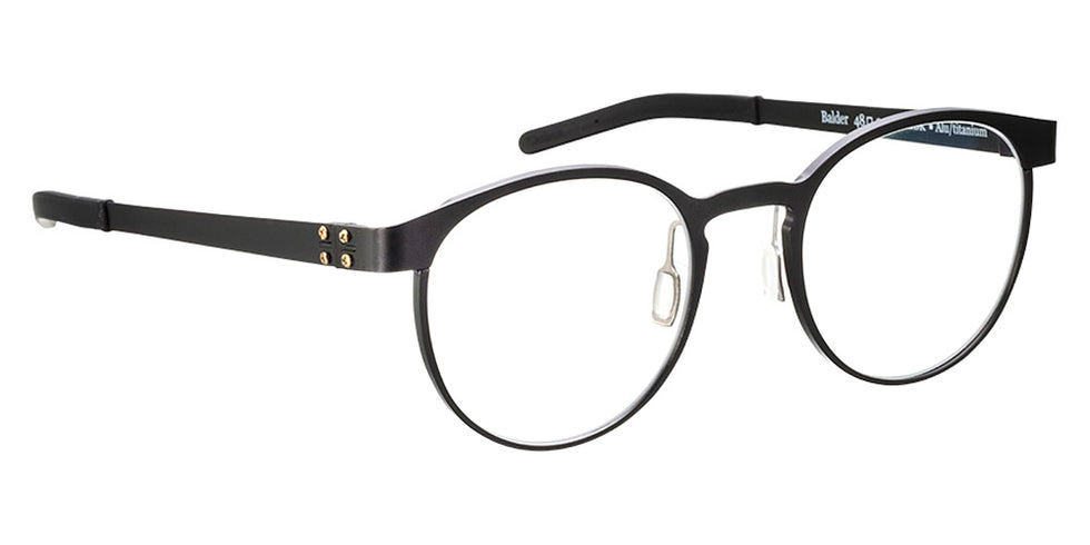 BLAC® BALDER BLAC BALDER BLACK 48 - Black / Black Eyeglasses