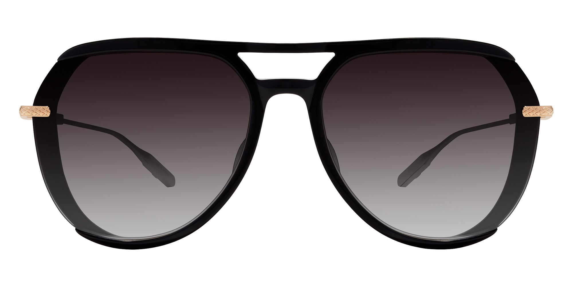 Barton Perreira® Auriol Sunglasses - Black/Gold/Smolder (AR)