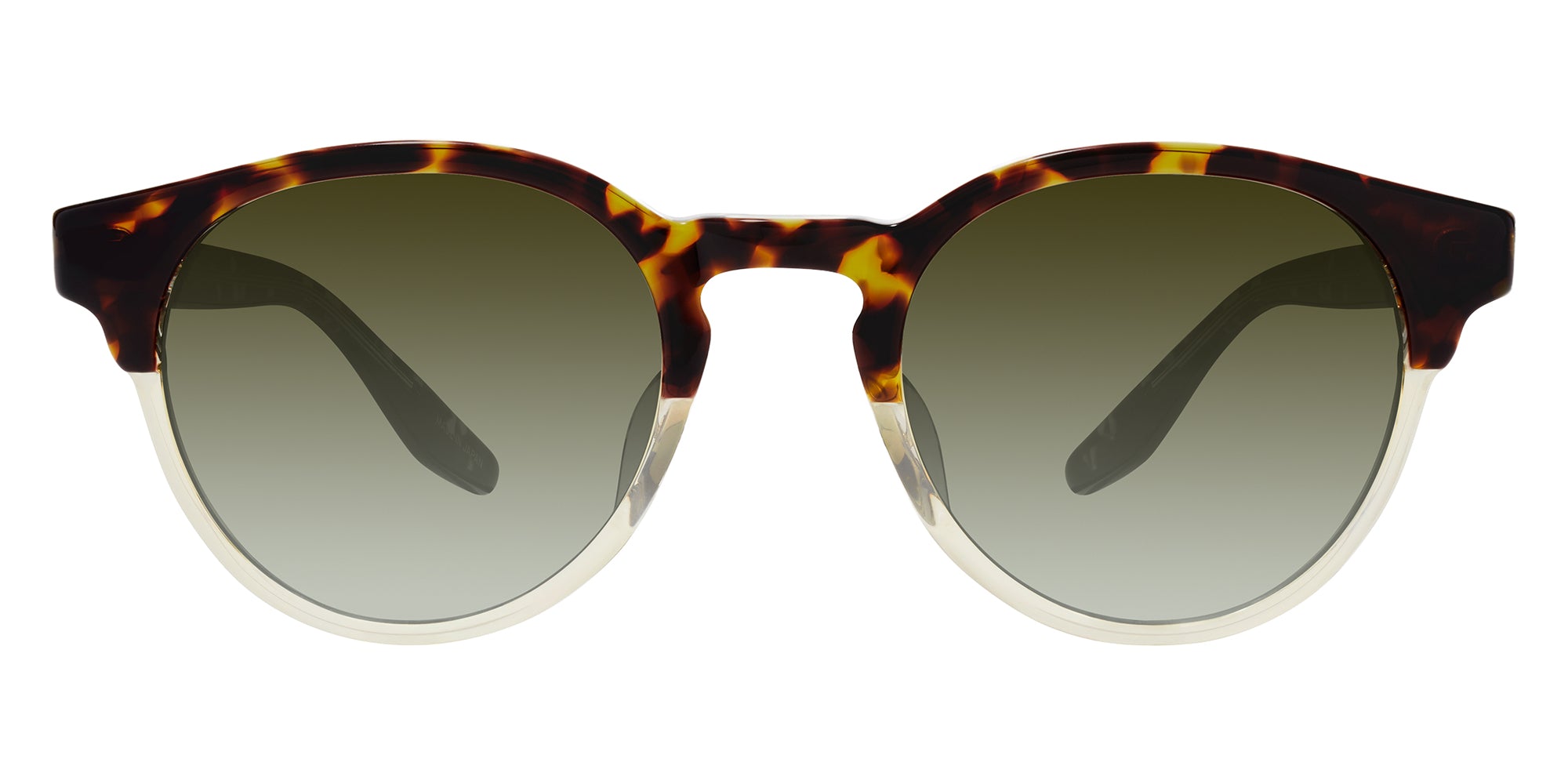 Barton Perreira® Beckford Sun Sunglasses - Tortoise Champagne/Olive Gradient (AR)