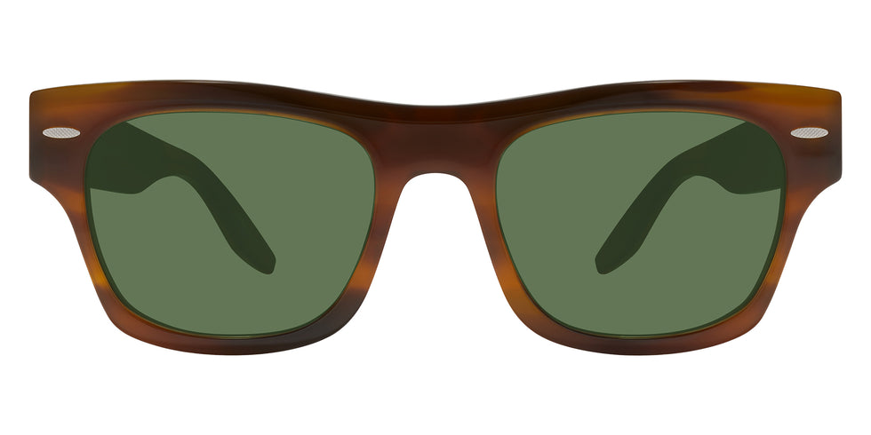Barton Perreira® Blackwell Sun Sunglasses - Monarch Tortoise/Bottle Green (AR)
