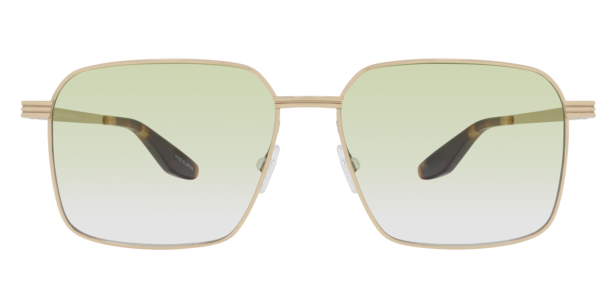 Barton Perreira® Hampton Sunglasses - Gold/Mint (AR)