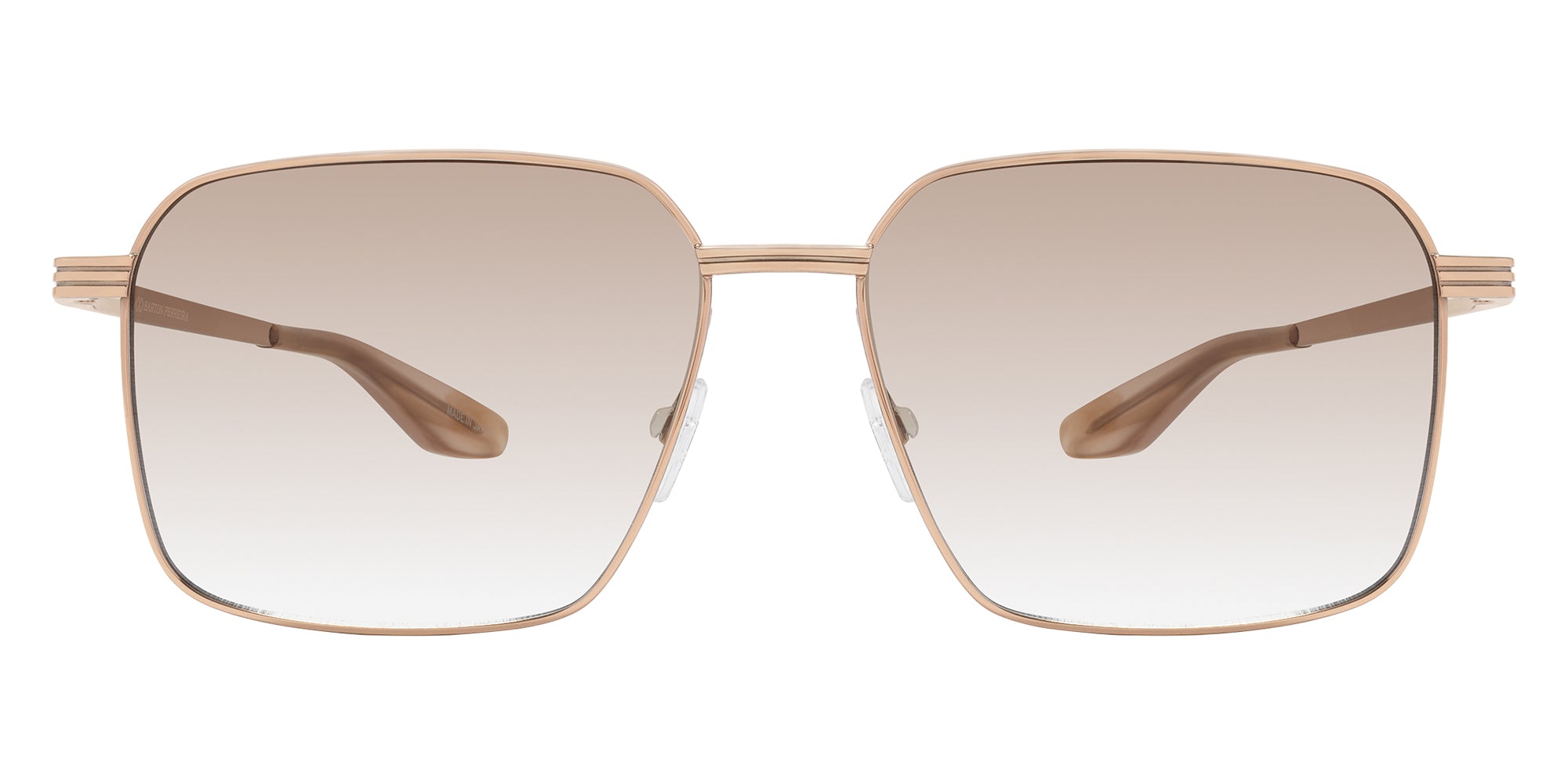 Barton Perreira® Hampton Sunglasses - Rose Gold/Chai (AR)