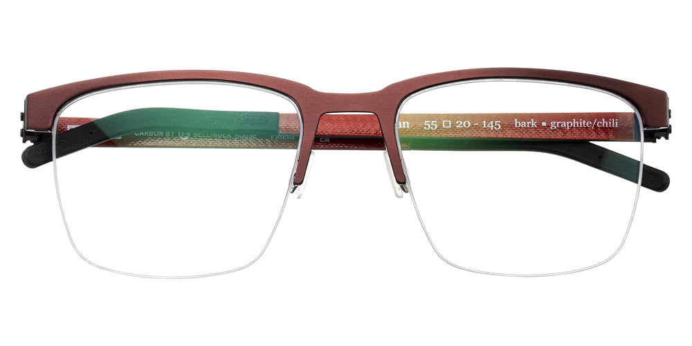 BLAC® DAN BLAC MAGNUS DAN BARK 55 - Brown / Grey Eyeglasses