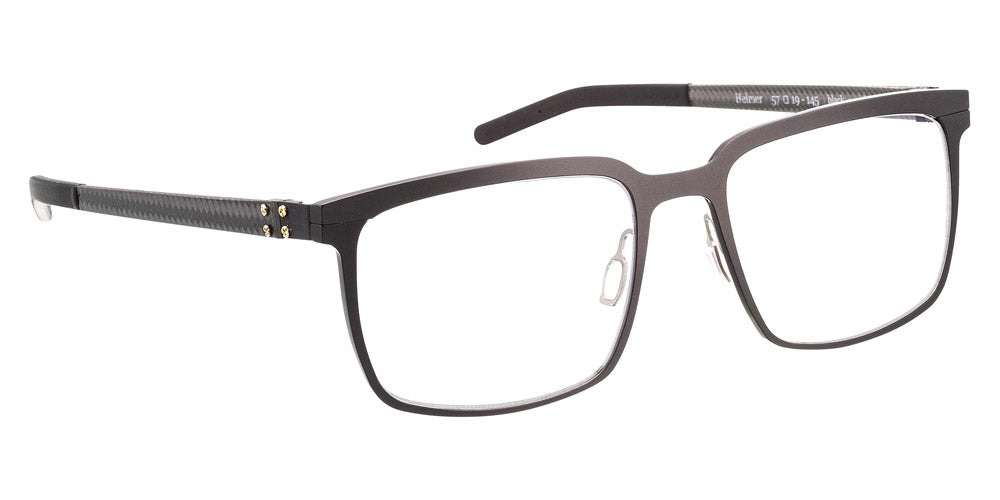 BLAC® HELMER BLAC HELMER BLACK 57 - Black / Black Eyeglasses