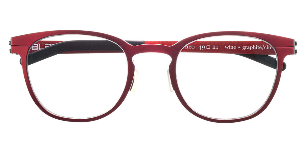 BLAC® THEO BLAC THEO WINE-GP 49 - Red / Grey Eyeglasses