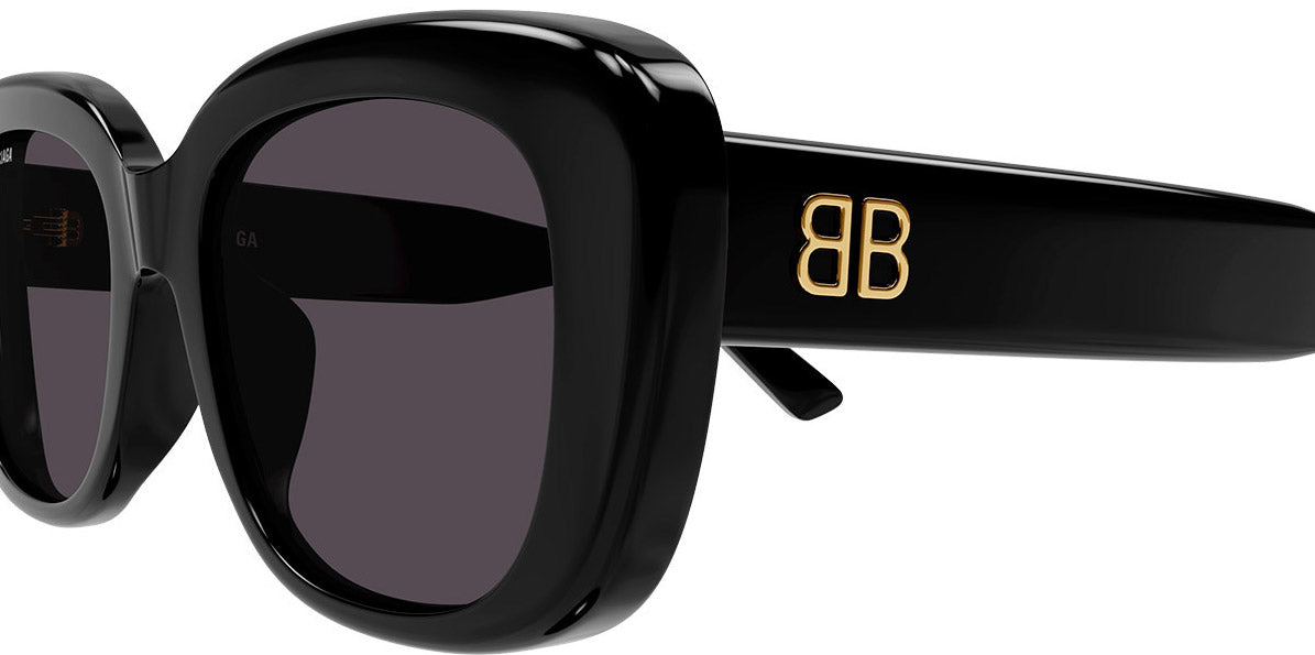 Balenciaga® BB0295SK BB0295SK 001 54 - Black Sunglasses
