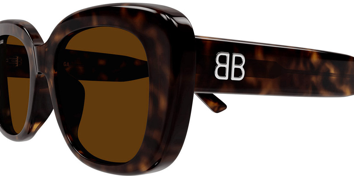 Balenciaga® BB0295SK BB0295SK 002 54 - Havana Sunglasses