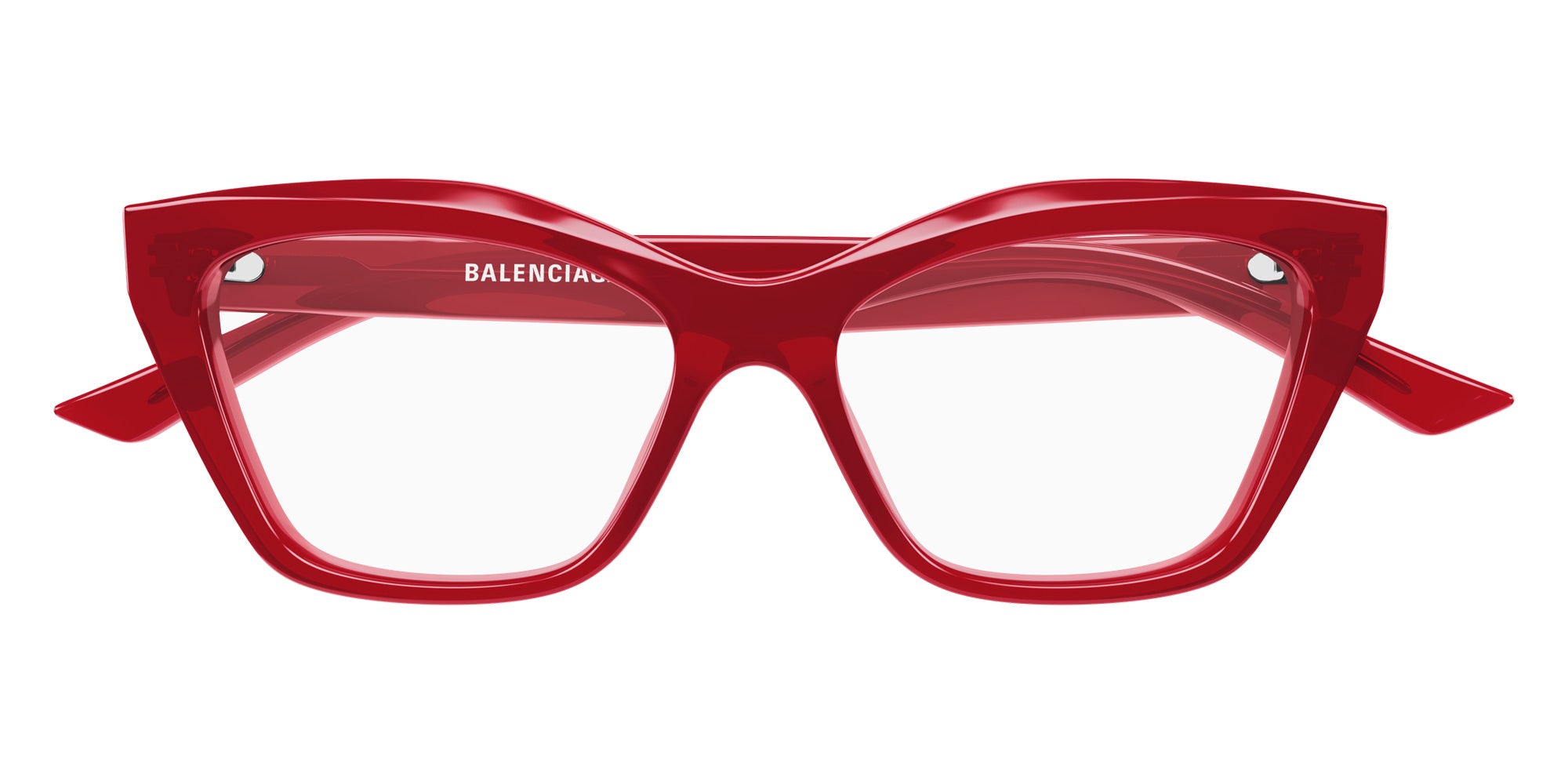 Balenciaga® BB0342O BB0342O 019 55 Eyeglasses - 019-Red