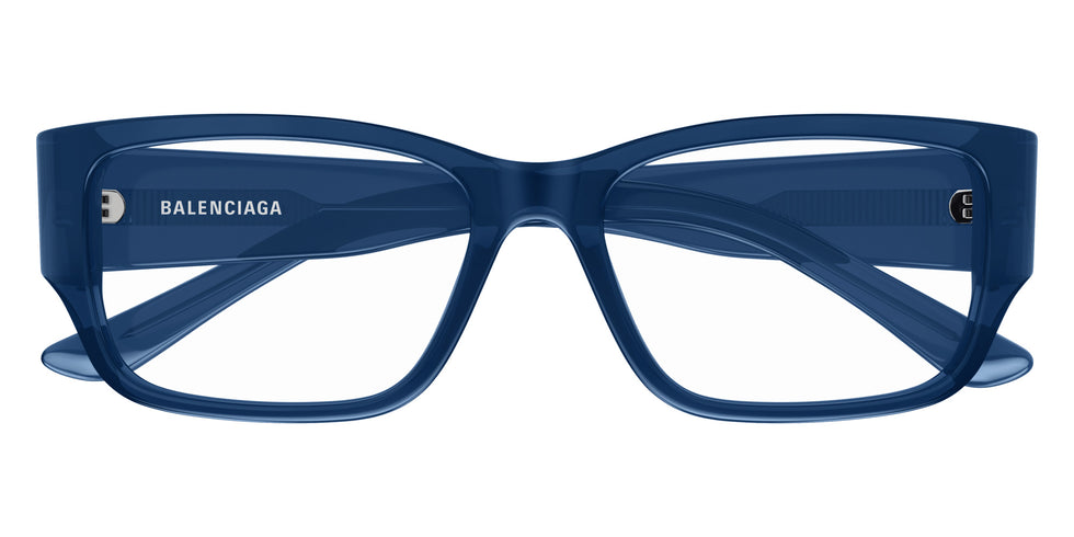 Balenciaga® BB0373OK BB0373OK 003 55 Eyeglasses - 003-Blue