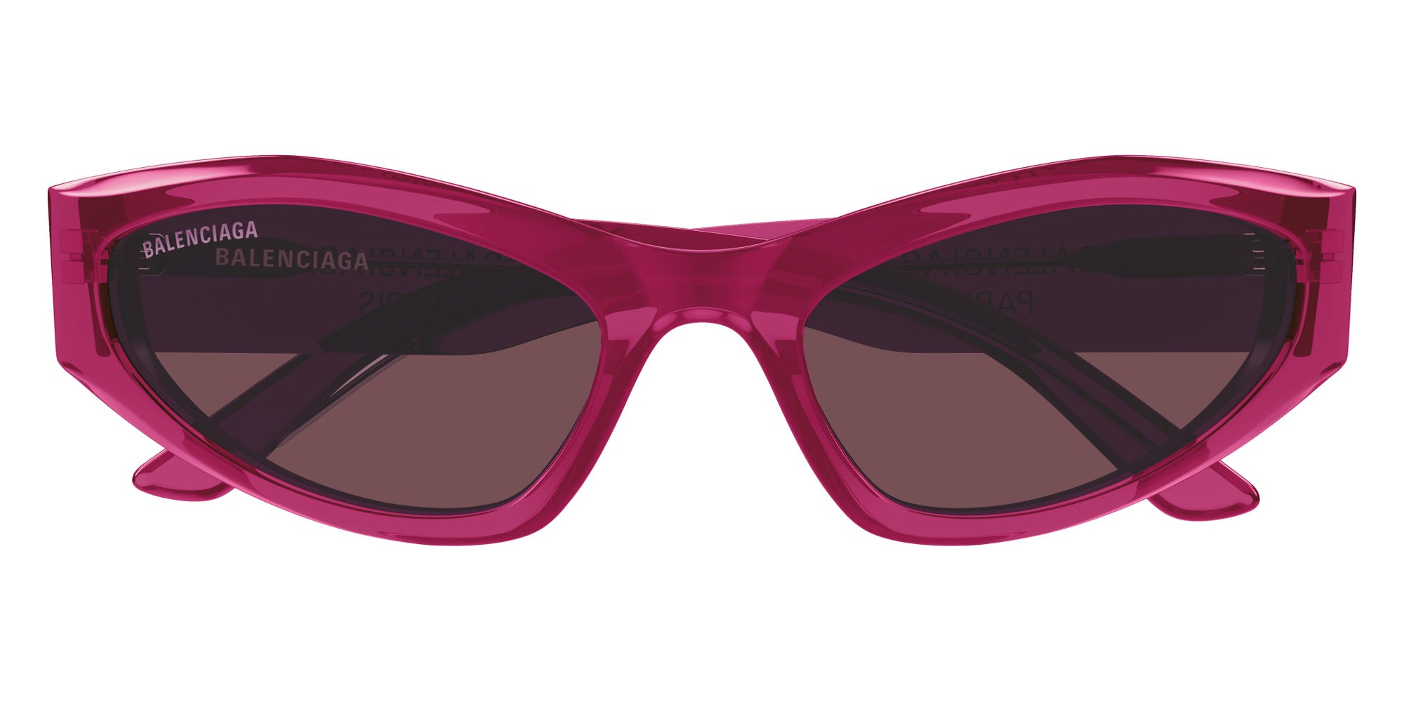 Balenciaga® BB0387S BB0387S 003 58 Sunglasses - 003-Burgundy