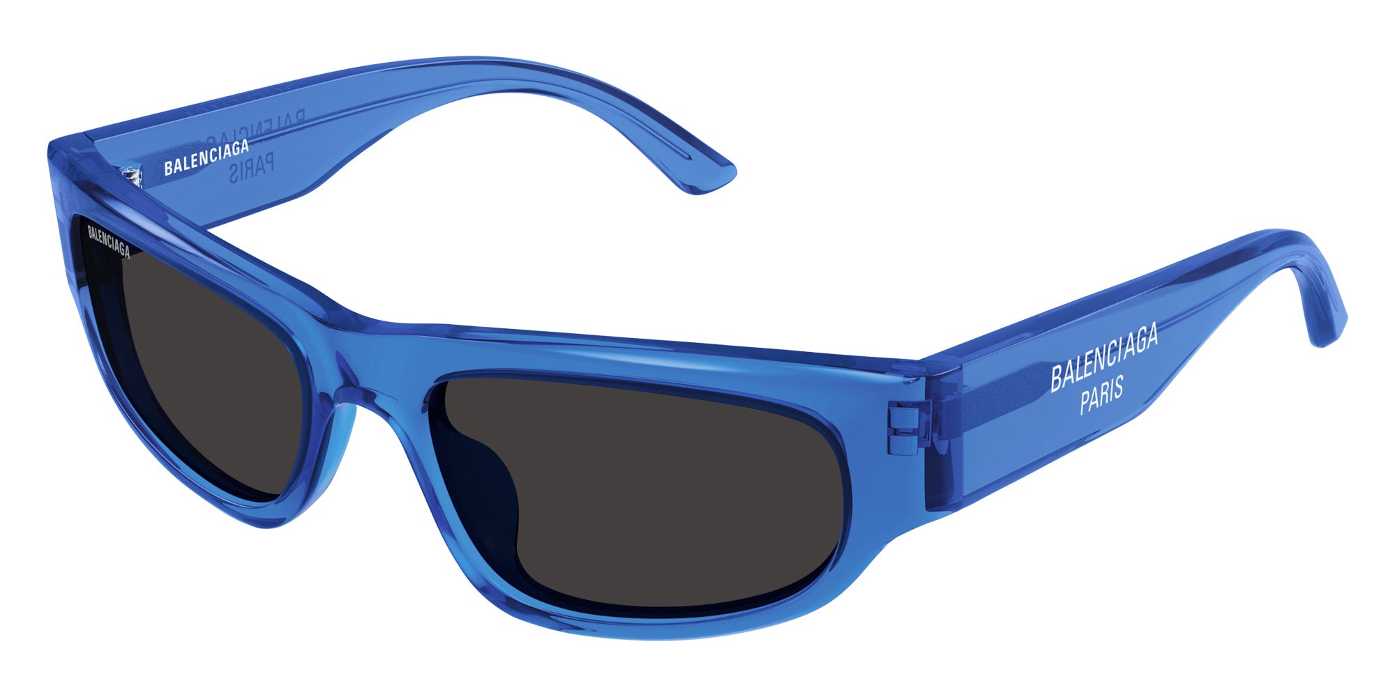 Balenciaga® BB0388S BB0388S 003 56 Sunglasses - 003-Blue