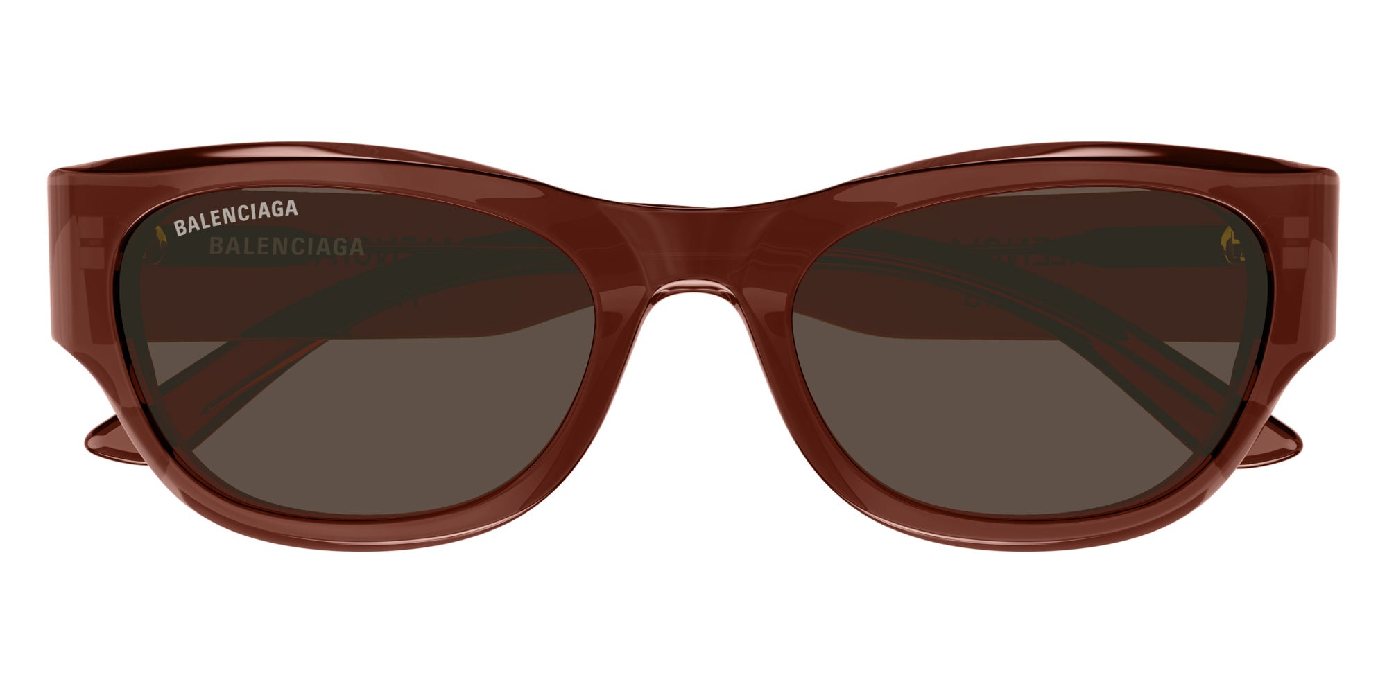Balenciaga® BB0389SK BB0389SK 004 55 Sunglasses - 004-Brown