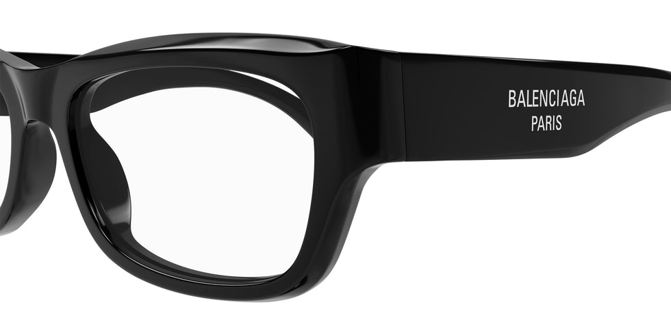 Balenciaga® BB0392O BB0392O 001 55 Eyeglasses - 001-Black