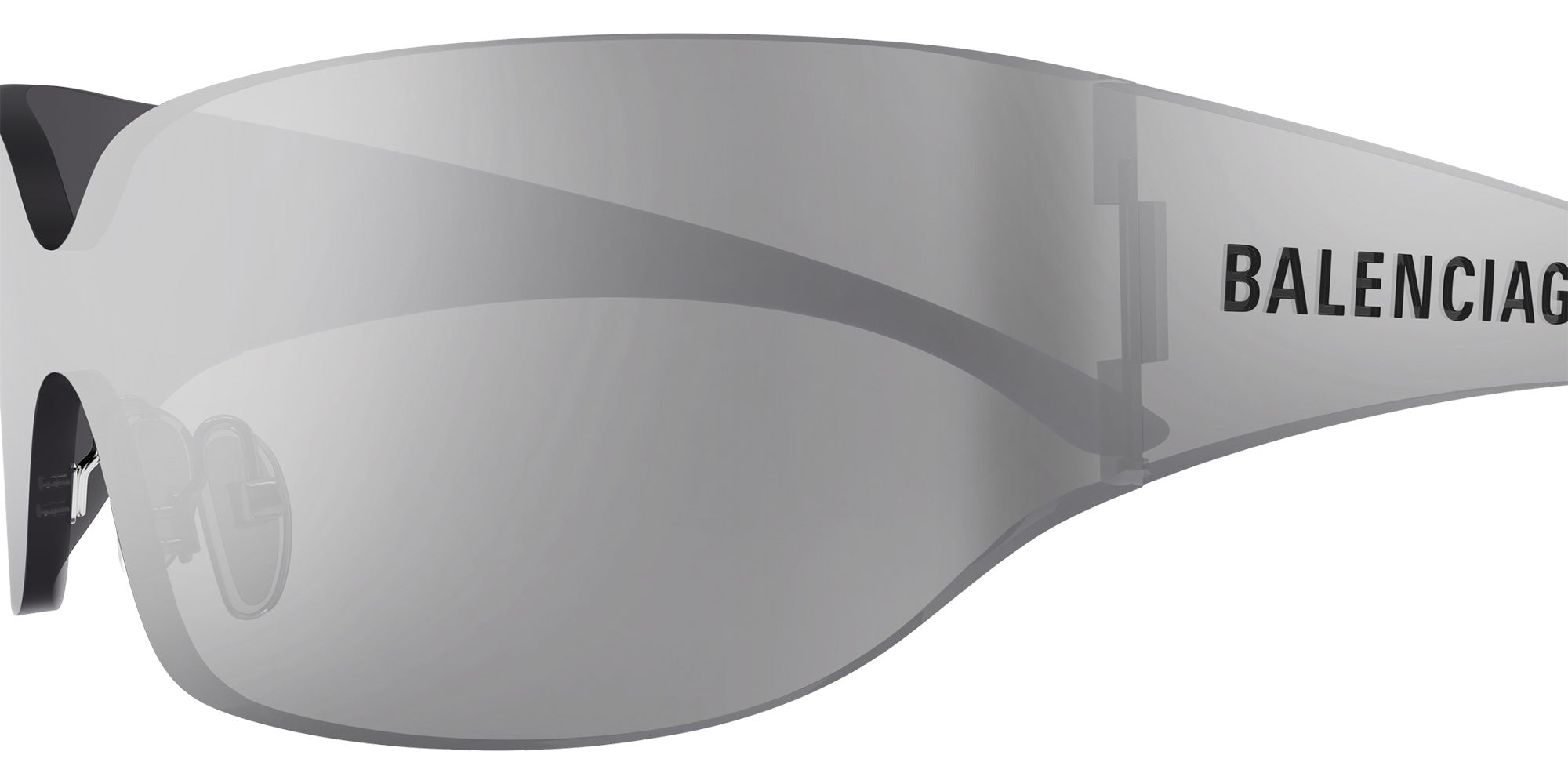 Balenciaga® BB0421S BB0421S 005 99 Sunglasses - 005-Silver