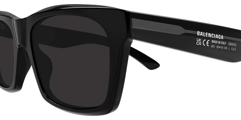 Balenciaga® BB0423S BB0423S 001 56 Sunglasses - 001-Black