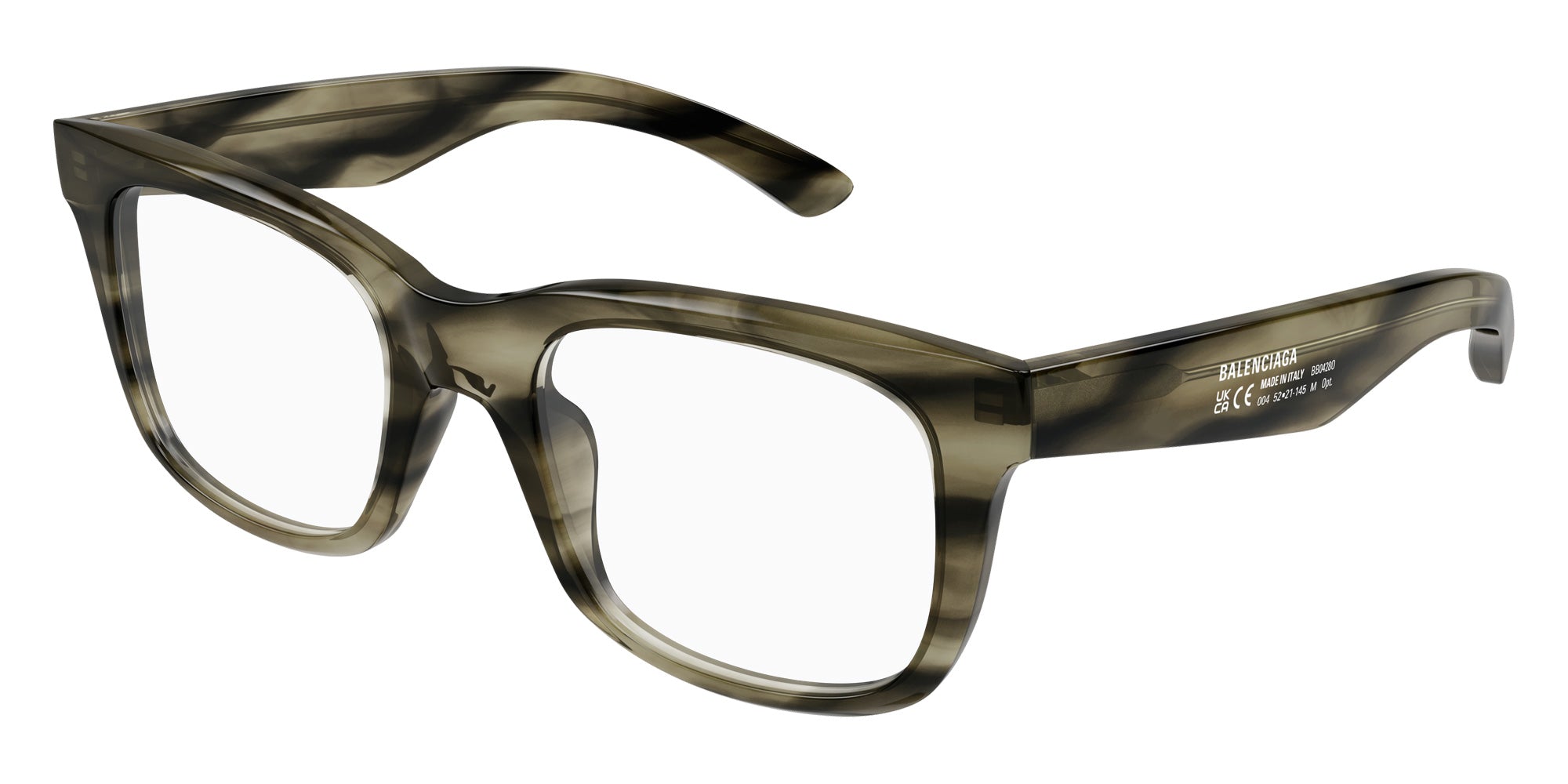 Balenciaga® BB0428O BB0428O 009 54 Eyeglasses - 009-Havana