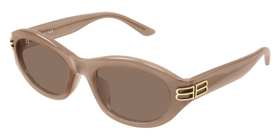 Balenciaga® BB0434SK BB0434SK 004 55 Sunglasses - 004-Brown