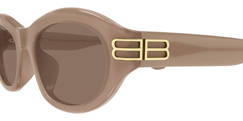 Balenciaga® BB0434SK BB0434SK 004 55 Sunglasses - 004-Brown