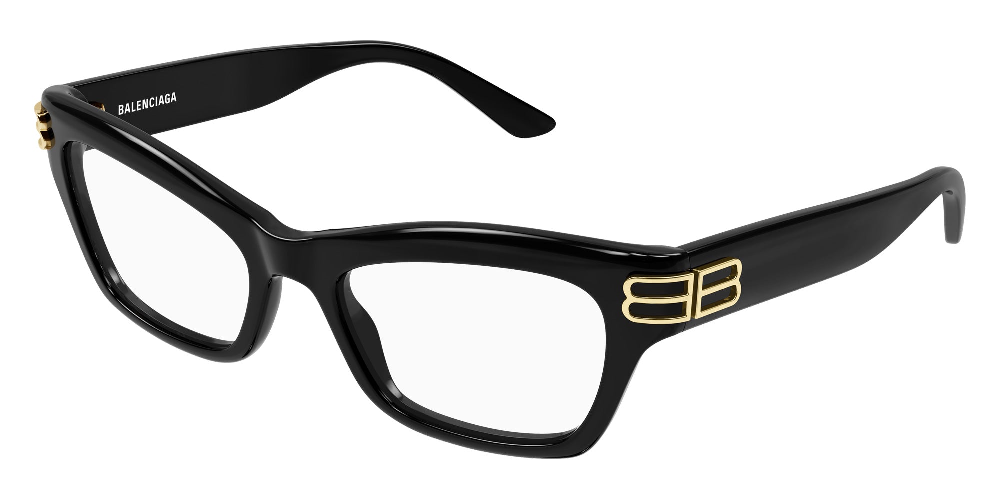 Balenciaga® BB0435O BB0435O 001 54 Eyeglasses - 001-Black