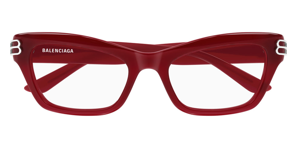 Balenciaga® BB0435O BB0435O 005 54 Eyeglasses - 005-Red