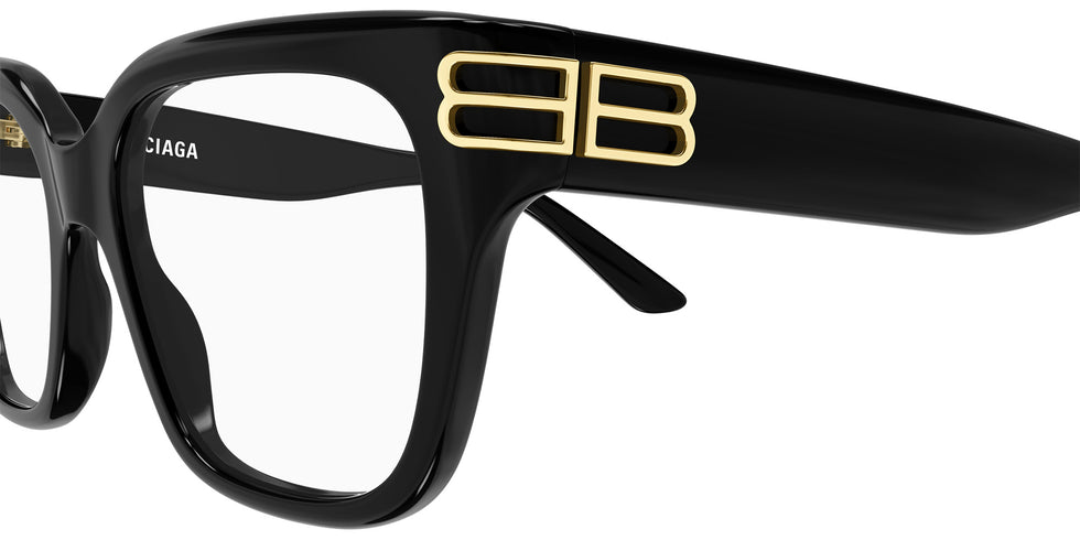 Balenciaga® BB0437O BB0437O 006 54 Eyeglasses - 006-Black