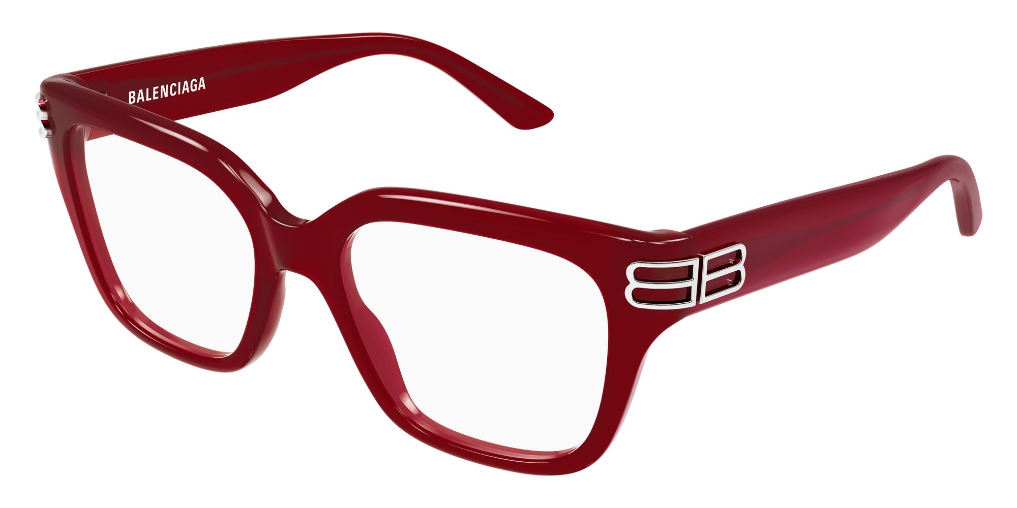 Balenciaga® BB0437O BB0437O 010 54 Eyeglasses - 010-Red