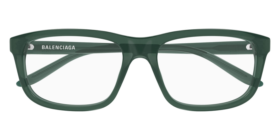 Balenciaga® BB0438O BB0438O 007 57 Eyeglasses - 007-Green
