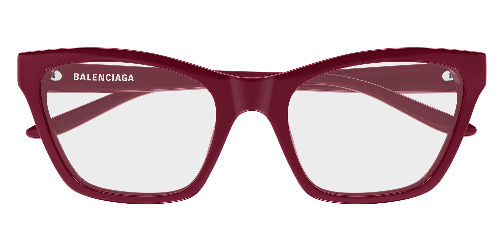 Balenciaga® BB0440O BB0440O 005 56 Eyeglasses - 005-Burgundy