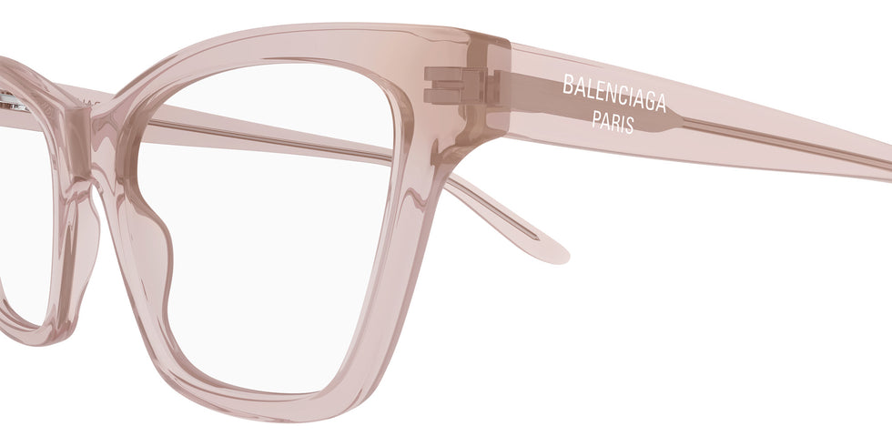 Balenciaga® BB0440O BB0440O 007 56 Eyeglasses - 007-Pink