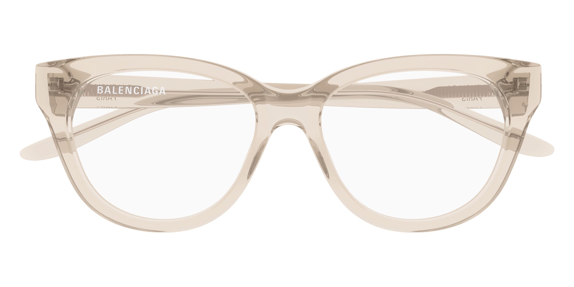 Balenciaga® BB0441O BB0441O 007 53 Eyeglasses - 007-Ivory