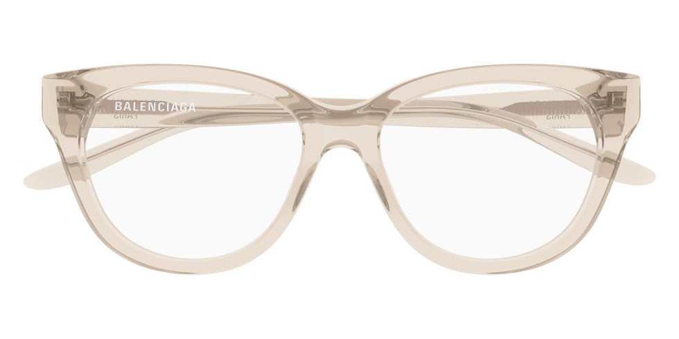 Balenciaga® BB0441O BB0441O 007 53 Eyeglasses - 007-Ivory