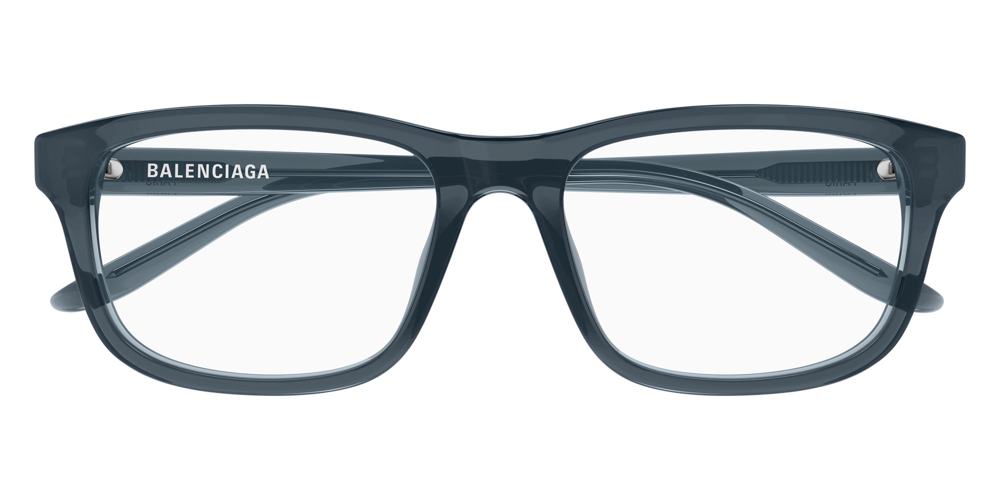 Balenciaga® BB0442OA BB0442OA 007 55 Eyeglasses - 007-Blue
