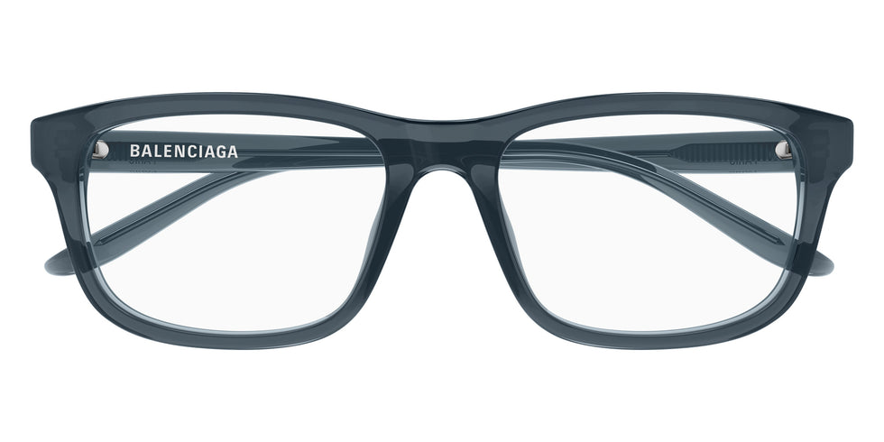 Balenciaga® BB0442OA BB0442OA 007 55 Eyeglasses - 007-Blue