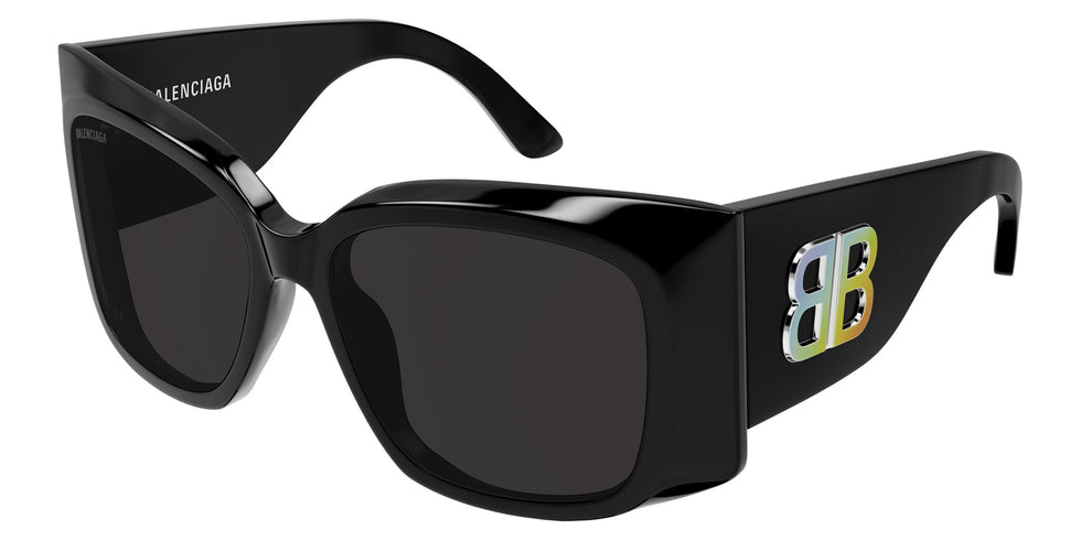 Balenciaga® BB0443S BB0443S 002 58 Sunglasses - 002-Black