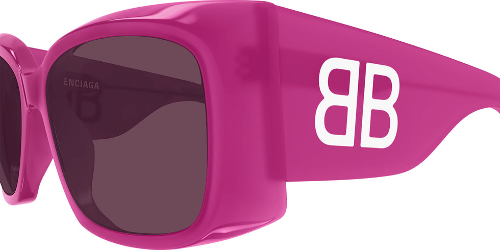 Balenciaga® BB0443S BB0443S 005 58 Sunglasses - 005-Fuchsia