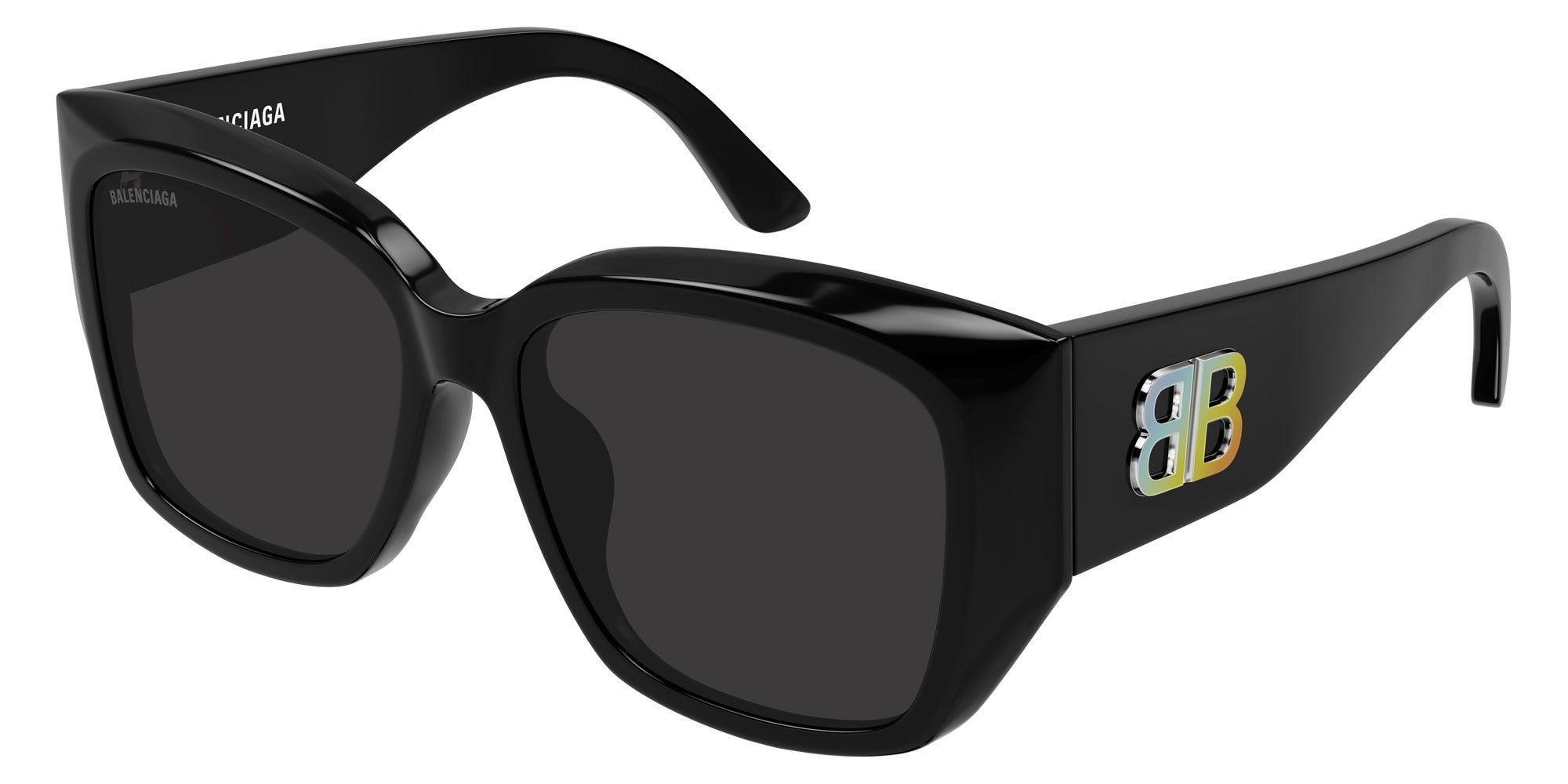Balenciaga® BB0445SK BB0445SK 002 56 Sunglasses - 002-Black