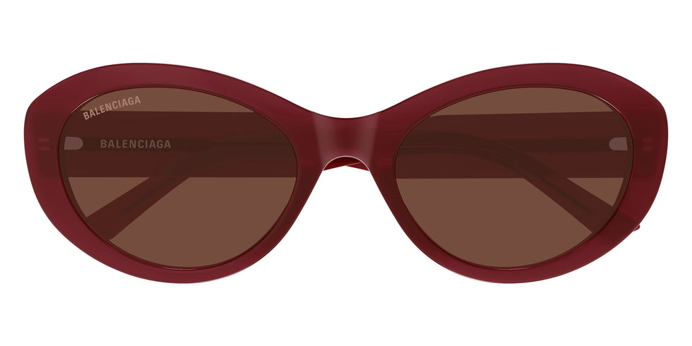 Balenciaga® BB0446S BB0446S 005 56 Sunglasses - 005-Burgundy