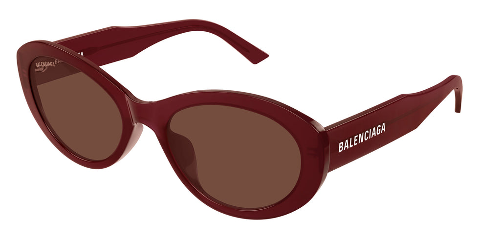 Balenciaga® BB0446S BB0446S 005 56 Sunglasses - 005-Burgundy