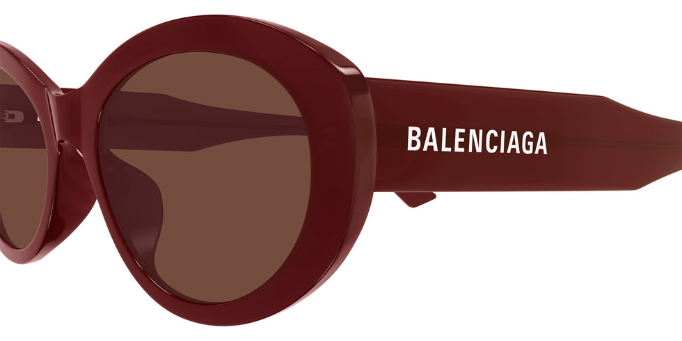 Balenciaga® BB0446S BB0446S 005 56 Sunglasses - 005-Burgundy