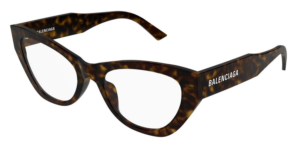 Balenciaga® BB0449O BB0449O 007 55 Eyeglasses - 007-Havana