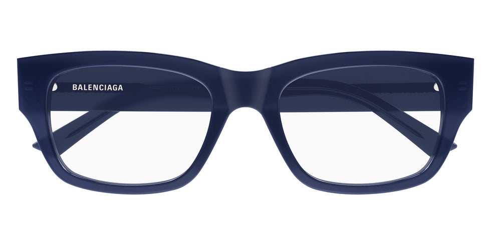 Balenciaga® BB0450O BB0450O 004 54 Eyeglasses - 004-Blue