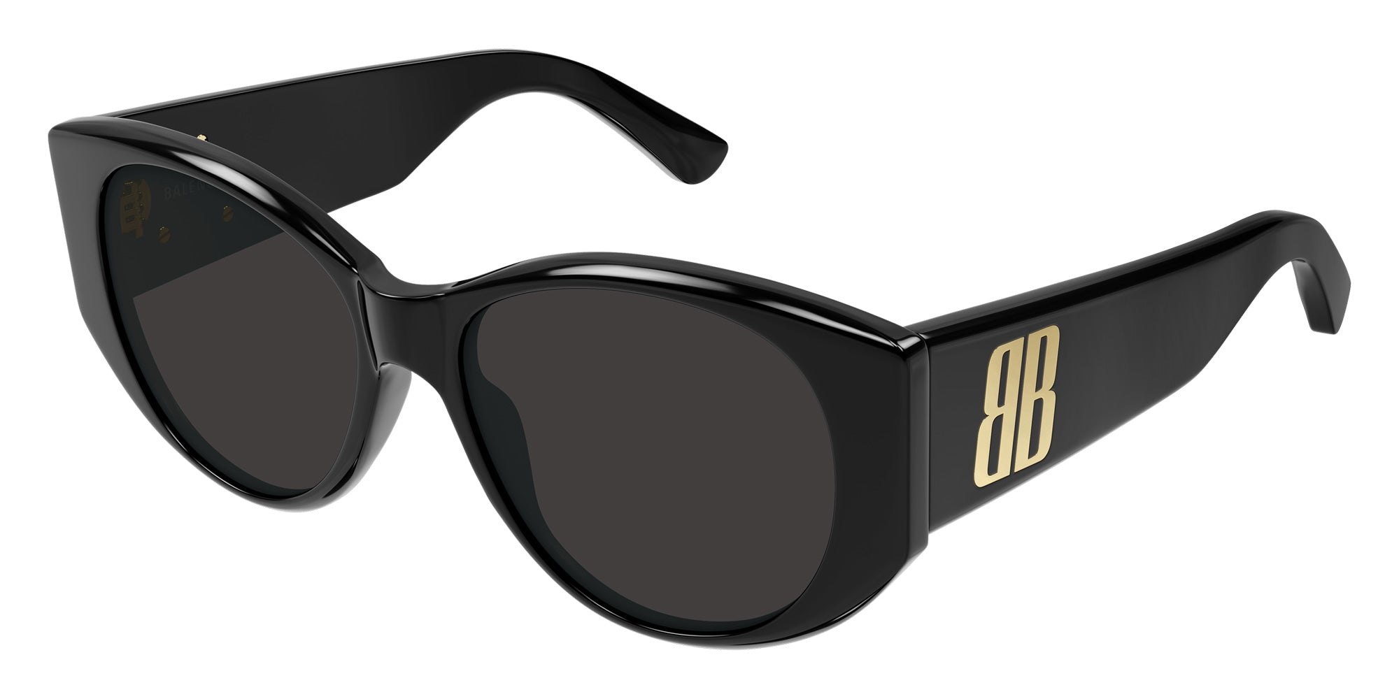 Balenciaga® BB0455S BB0455S 001 55 Sunglasses - 001-Black
