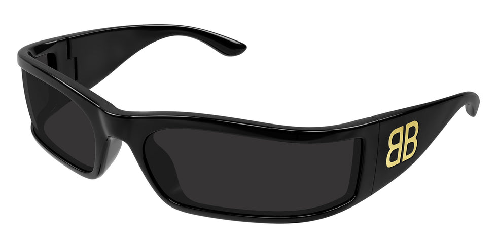 Balenciaga® BB0458S BB0458S 001 73 Sunglasses - 001-Black