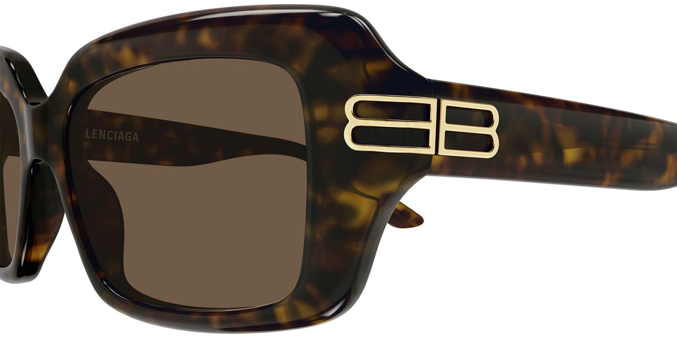 Balenciaga® BB0465S BB0465S 002 56 Sunglasses - 002-Havana