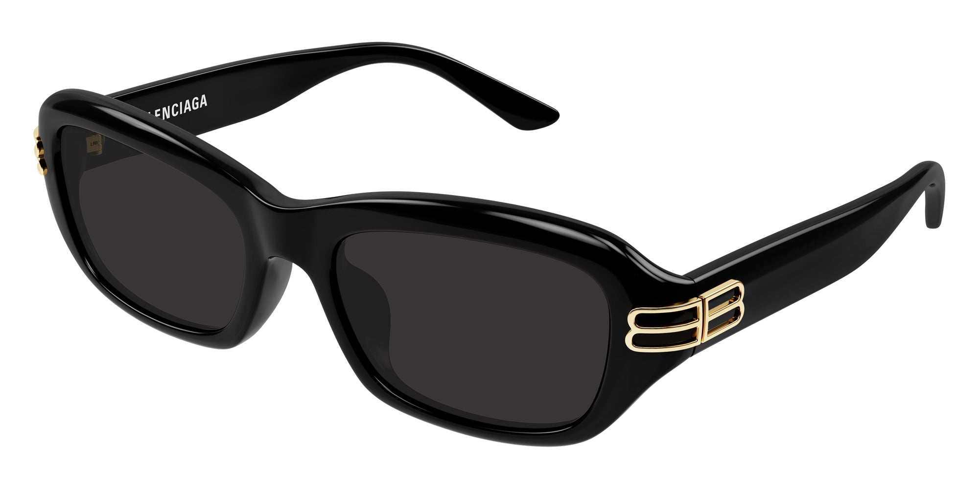 Balenciaga® BB0471SK BB0471SK 001 55 Sunglasses - 001-Black
