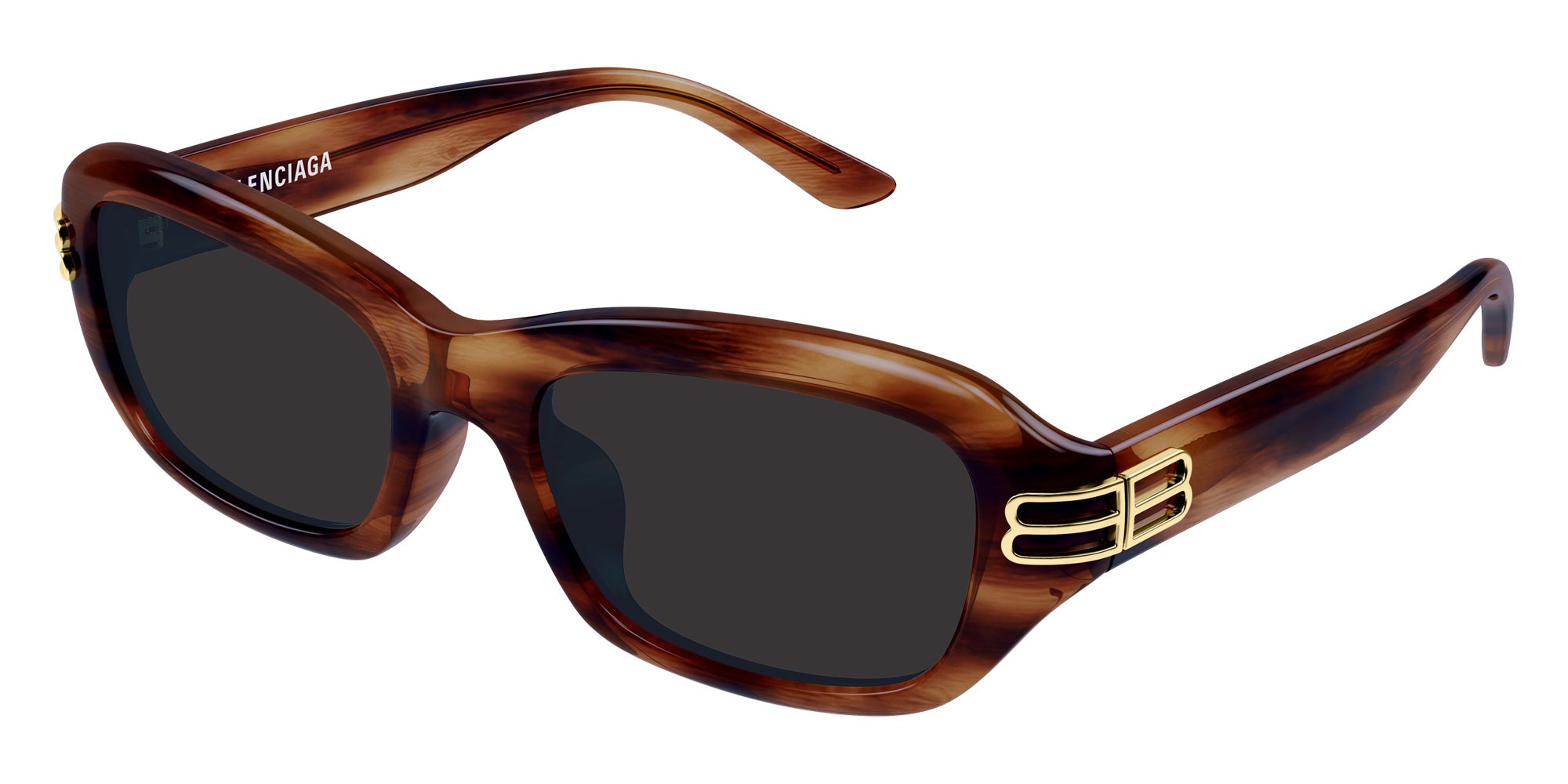 Balenciaga® BB0471SK BB0471SK 005 55 Sunglasses - 005-Brown